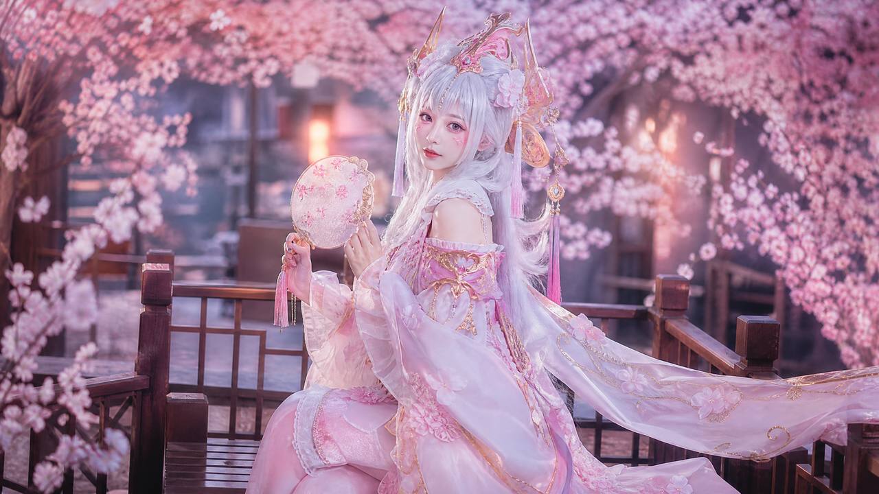 糖心vlog动漫cosplay视频教程-汉服古风变装