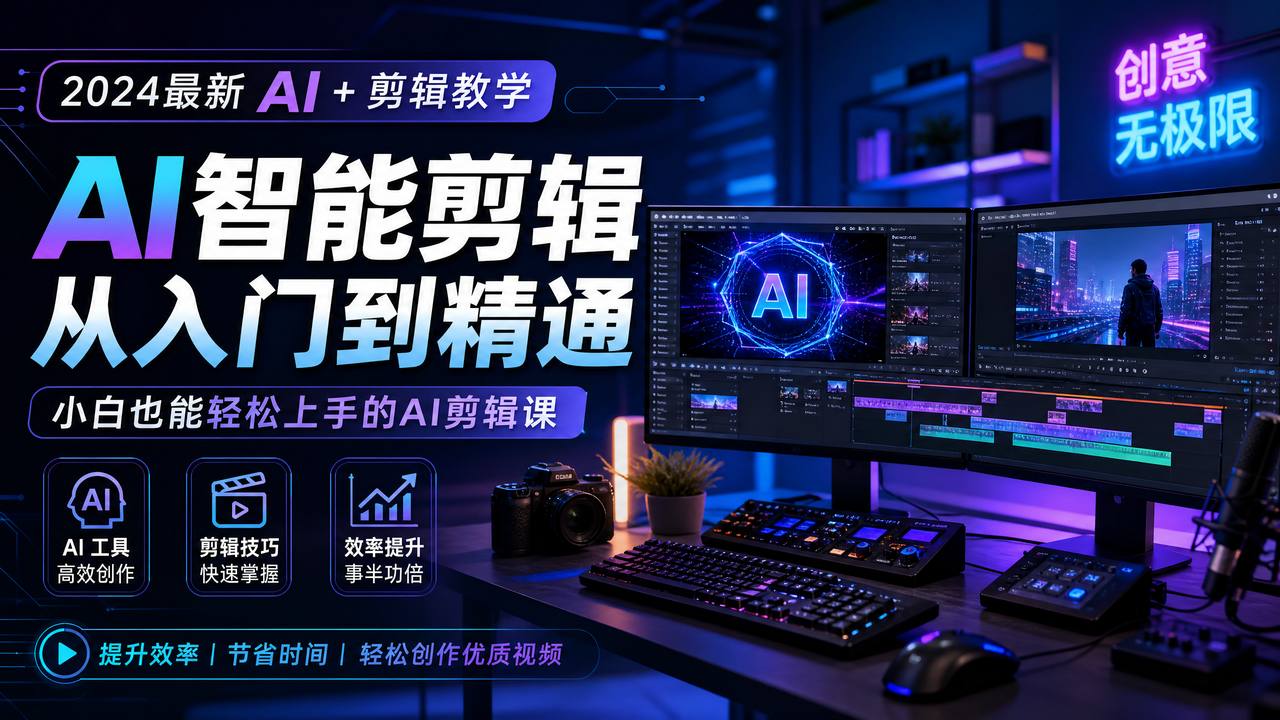 糖心vlog AI视频剪辑教程-智能修图视频演示
